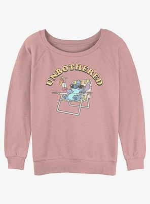 Disney Lilo & Stitch Unbothered Girls Slouchy Sweatshirt