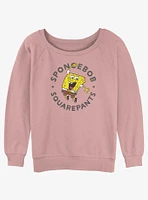 SpongeBob SquarePants Jump Girls Slouchy Sweatshirt