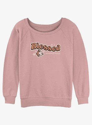 Dungeons & Dragons Blessed Girls Slouchy Sweatshirt