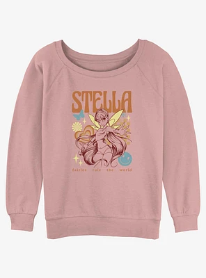 Winx Club Stella Girls Slouchy Sweatshirt