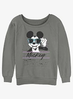 Disney Mickey Mouse 90s Cool Girls Slouchy Sweatshirt