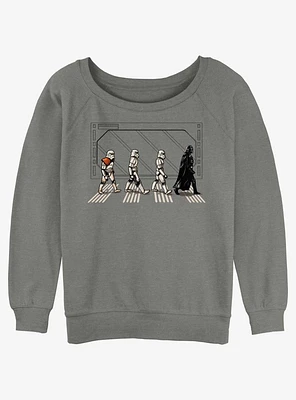 Star Wars Dark Side Crossing Womens Slouchy Sweatshirt