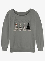 Star Wars Dark Side Crossing Womens Slouchy Sweatshirt