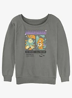 Care Bears Spooktober Womens Slouchy Sweatshirt