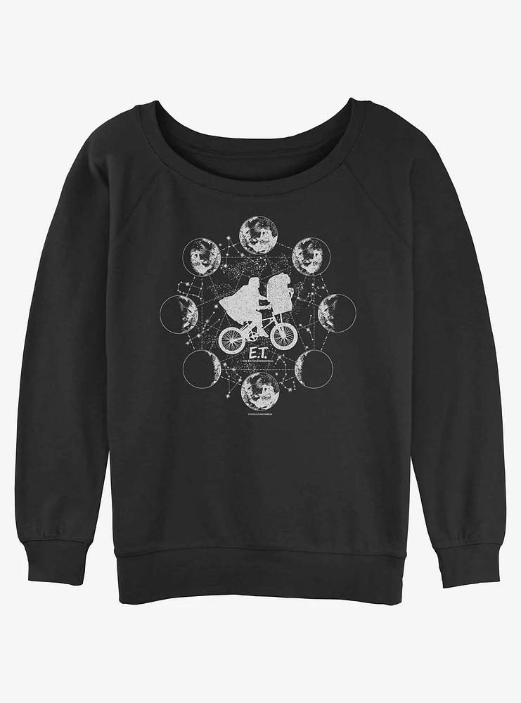 E.T. Lunar Womens Slouchy Sweatshirt