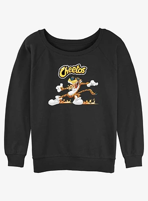 Cheetos Chester Run Spin Womens Slouchy Sweatshirt