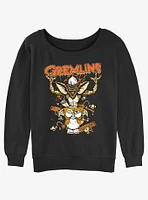 Gremlins Treats Womens Slouchy Sweatshirt