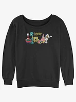 SpongeBob SquarePants Group Womens Slouchy Sweatshirt