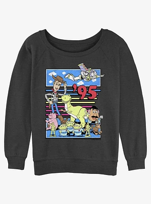 Disney Pixar Toy Story '95 Toys Womens Slouchy Sweatshirt