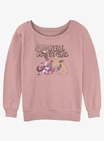 Aaahh! Real Monsters Group Womens Slouchy Sweatshirt