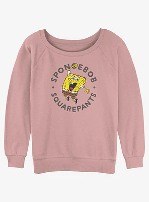 SpongeBob SquarePants Jump Womens Slouchy Sweatshirt