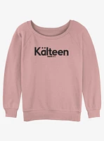 Mean Girls Kalteen Logo Womens Slouchy Sweatshirt