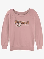 Dungeons & Dragons Blessed Womens Slouchy Sweatshirt