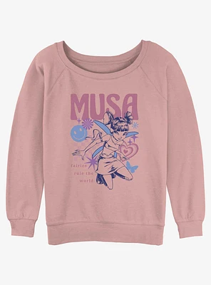 Winx Club Musa Womens Slouchy Sweatshirt