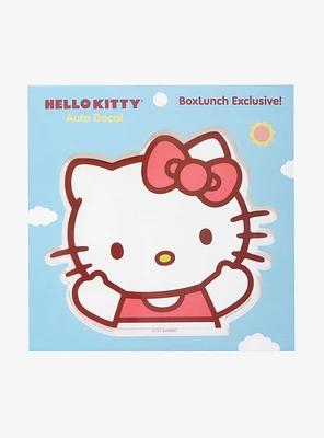 Sanrio Hello Kitty Waving Auto Decal - BoxLunch Exclusive