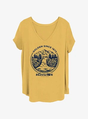 Coors Golden Since 1873 Girls T-Shirt Plus