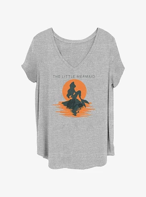 Disney The Little Mermaid Minimal Girls T-Shirt Plus