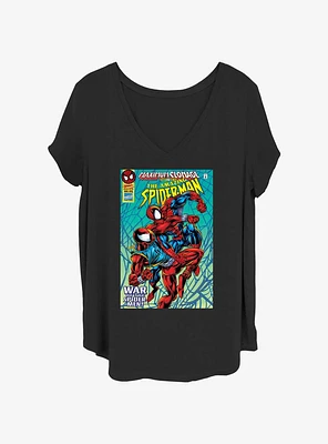 Marvel Spider-Man Clone Wars Comic Girls T-Shirt Plus