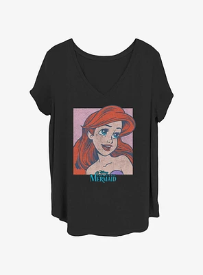 Disney The Little Mermaid Ariel Portrait Girls T-Shirt Plus