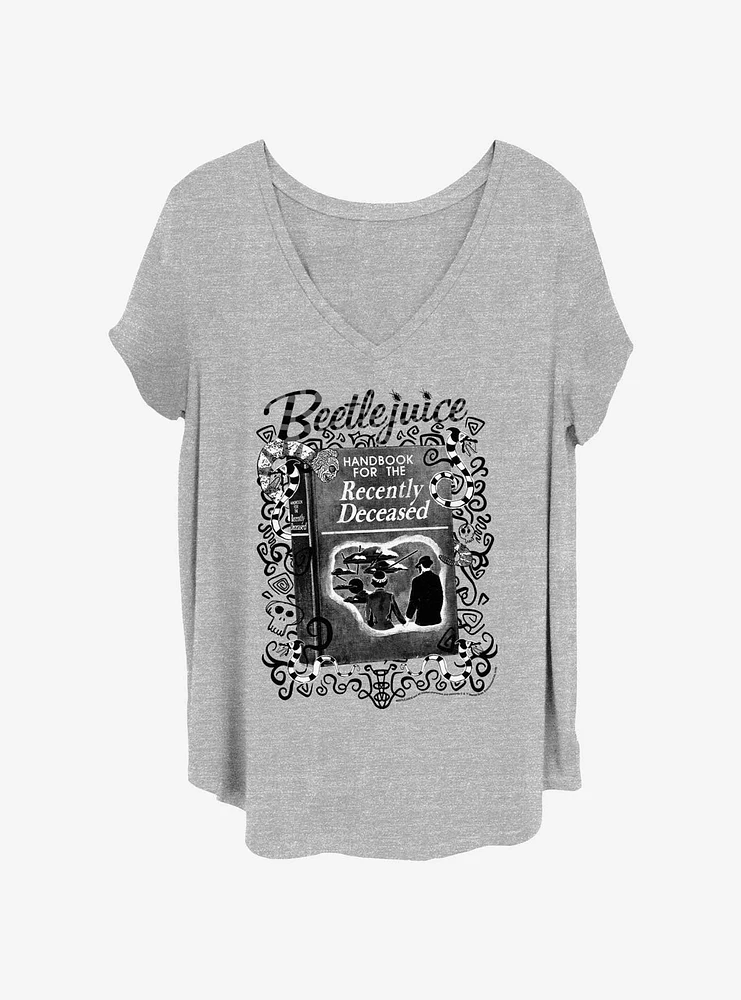 Beetlejuice Handbook Of Recently Deceased Girls T-Shirt Plus