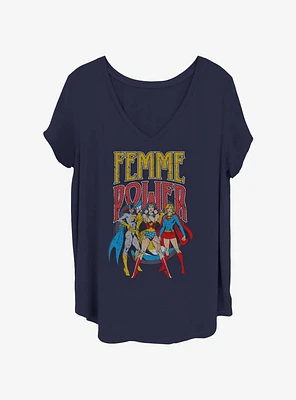 DC Femme Power Trio Girls T-Shirt Plus