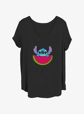 Disney Lilo & Stitch Watermelon Girls T-Shirt Plus