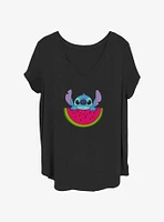 Disney Lilo & Stitch Watermelon Girls T-Shirt Plus