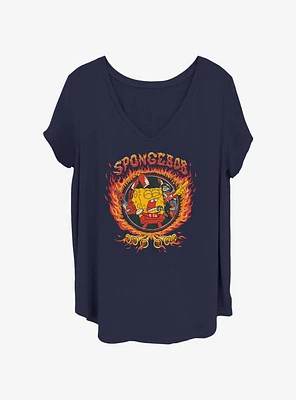 Spongebob Squarepants Sweet Victory Girls T-Shirt Plus