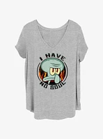 Spongebob Squarepants Squidward I Have No Soul Girls T-Shirt Plus