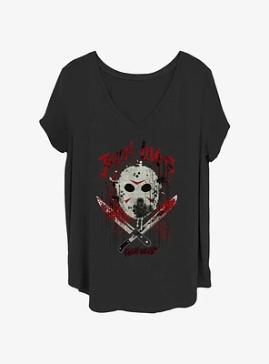 Friday the 13th Jason Lives Girls T-Shirt Plus