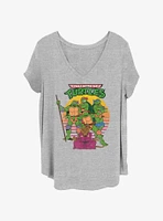 Teenage Mutant Ninja Turtles The Team Girls T-Shirt Plus