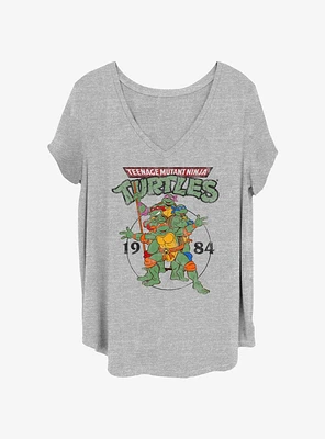 Teenage Mutant Ninja Turtles Group Elite Girls T-Shirt Plus