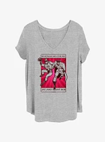 Jay and Silent Bob Tarot Card Girls T-Shirt Plus