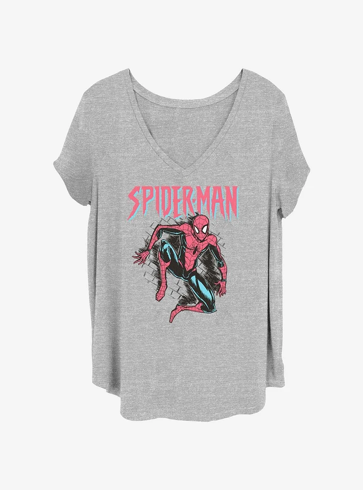 Marvel Spider-Man Spidey Pastel Girls T-Shirt Plus