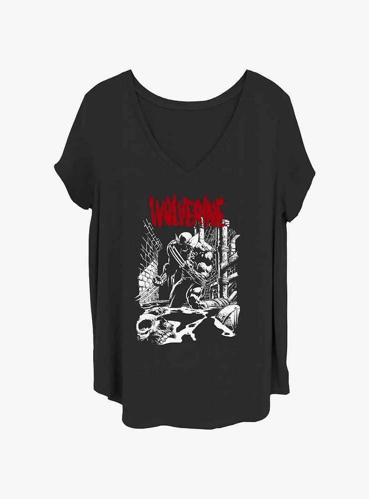 Wolverine Under The Streets Girls T-Shirt Plus