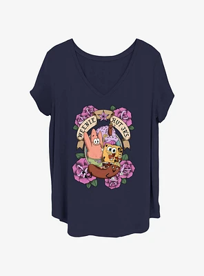 Spongebob Squarepants Weenie Hut Sailor Girls T-Shirt Plus