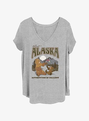 Disney Brother Bear Vintage Outdoorsy Girls T-Shirt Plus