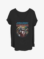 Star Wars The Mandalorian Group Girls T-Shirt Plus