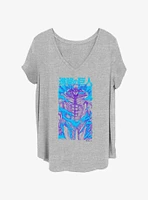 Attack on Titan Armored Overlay Girls T-Shirt Plus