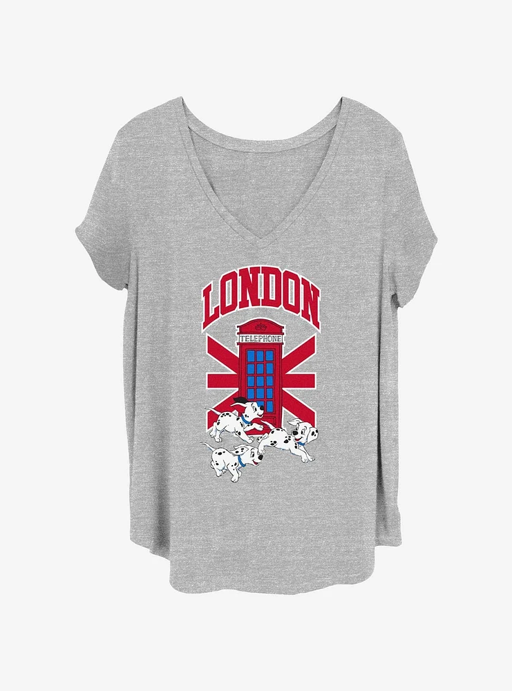 Disney 101 Dalmatians London Booth Girls T-Shirt Plus