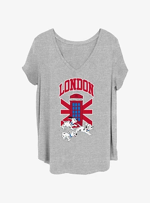 Disney 101 Dalmatians London Booth Girls T-Shirt Plus