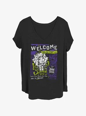 Disney The Haunted Mansion Leota Poster Girls T-Shirt Plus