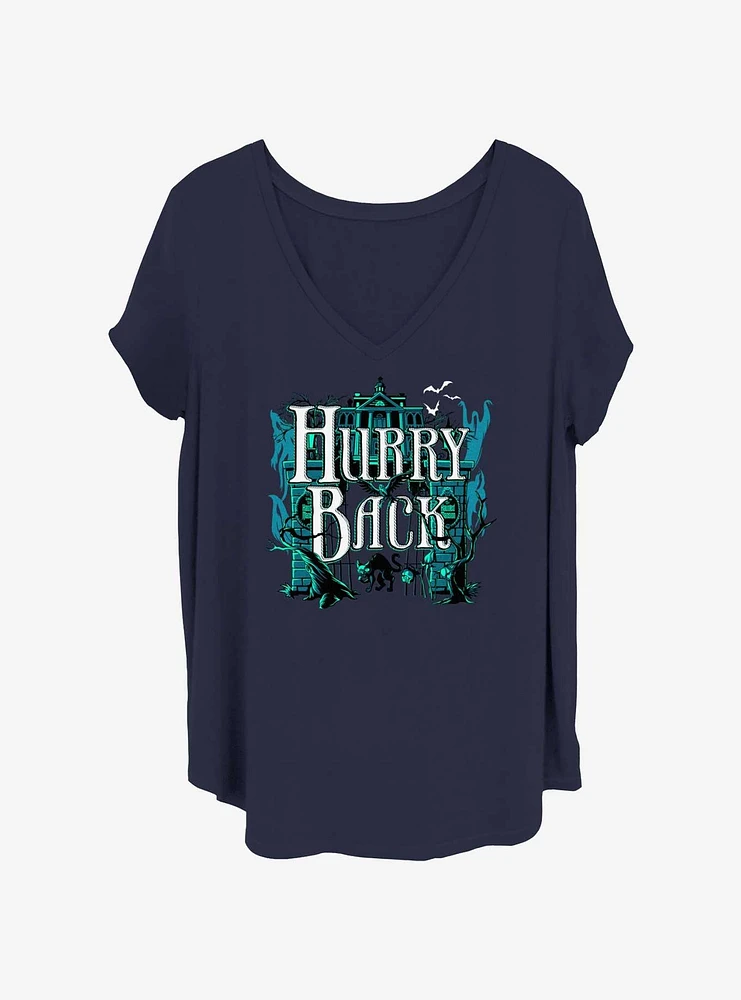 Disney The Haunted Mansion Hurry Back Girls T-Shirt Plus