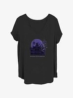 Disney The Haunted Mansion Bats Welcome Girls T-Shirt Plus