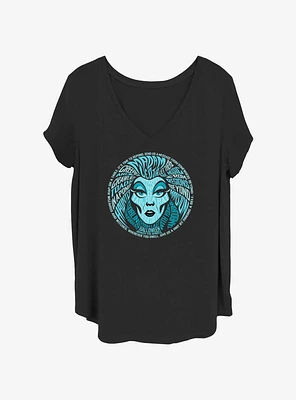 Disney The Haunted Mansion Madam Leota Build Up Girls T-Shirt Plus