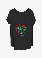 Disney The Nightmare Before Christmas Oogie Roll Dice Girls T-Shirt Plus