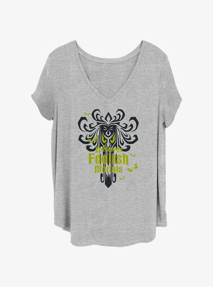 Disney The Haunted Mansion Eyes Foolish Mortals Girls T-Shirt Plus