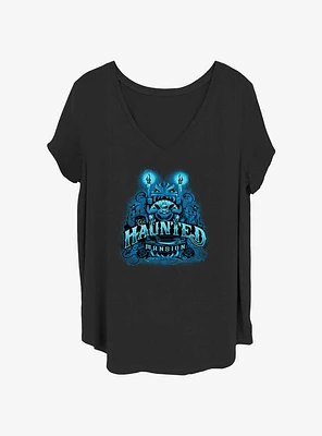 Disney The Haunted Mansion Gargoyle Candles Girls T-Shirt Plus