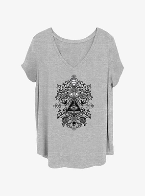 Disney The Haunted Mansion Symbols Girls T-Shirt Plus