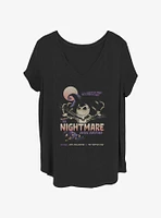 Disney The Nightmare Before Christmas Jack Poster Girls T-Shirt Plus